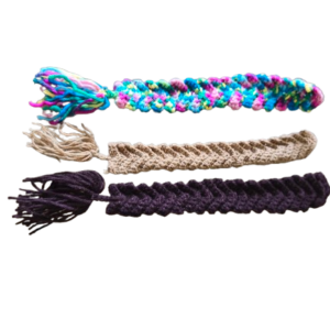Hand-woven Yarn Book Mark